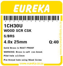 1CH30 - Wood Screw -1CH30_Label_T